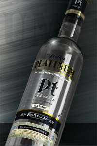 Vodka Platinum Export 
